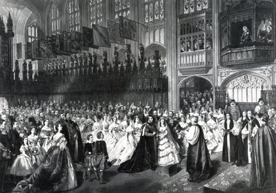 The Marriage of the Prince of Wales on 10th March 1863 by William Powell Frith